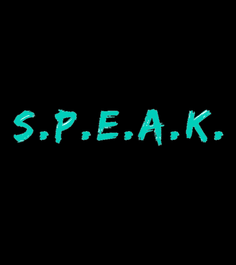 S P E A K logo
