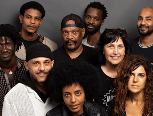 Groepfoto inclusieve collectieven Amsterdam