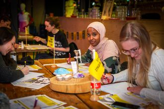 Write for Rights vrouwen schrijven workshop oorlog en conflicten
