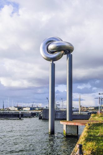De Knoop van André Volten, 2002, fotograaf Nico Boink.