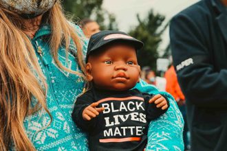 Luciano de Boterman Black Lives Matter protest op de Dam op 1 juni 2020 Amsterdam Museum 6