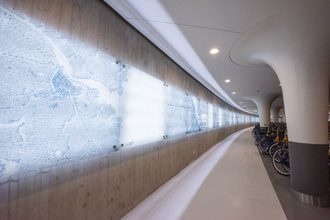 Nieuwe fietsenstalling bij Amsterdam Centraal - foto Amsterdam Museum