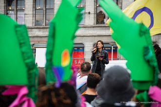 Pridewalk Sharan Bala speech