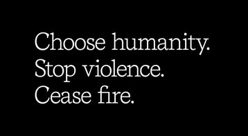 Choose humanity