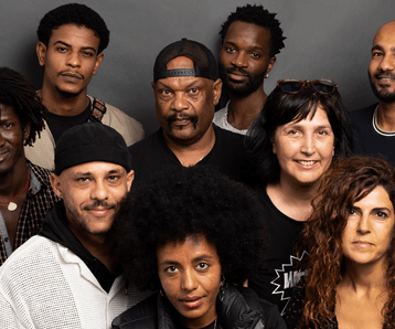 Groepfoto inclusieve collectieven Amsterdam