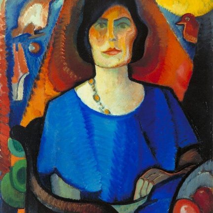 Else Berg, zelfportret, 1917, Collectie Joods Historisch Museum