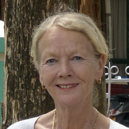 Helena Klitsie in Noord-India, 2018, fotograaf Ria van Wegen