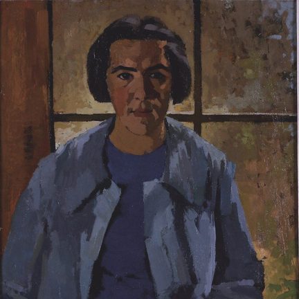 Portret Sies Dik Noorman, door Cor Dik Delden, 1940