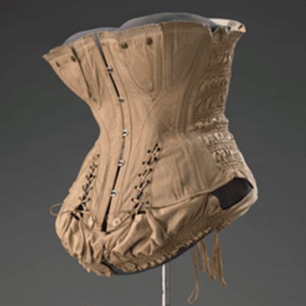 Zwangerschapskorset, 1890-1910, collectie Amsterdam Museum