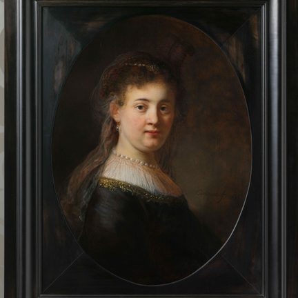 Saskia van Uylenburg, Rembrandt van Rijn, collectie Rijksmuseum