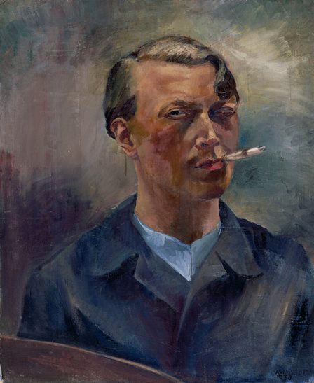Anneke van der Feer, Zelfportret, 1938, olieverf op doek, Stedelijk Museum Amsterdam