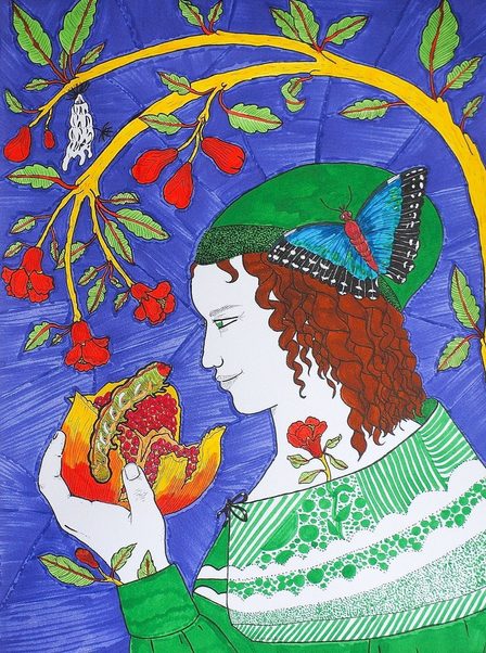 Maria Sibylla Merian by Ola Enzler