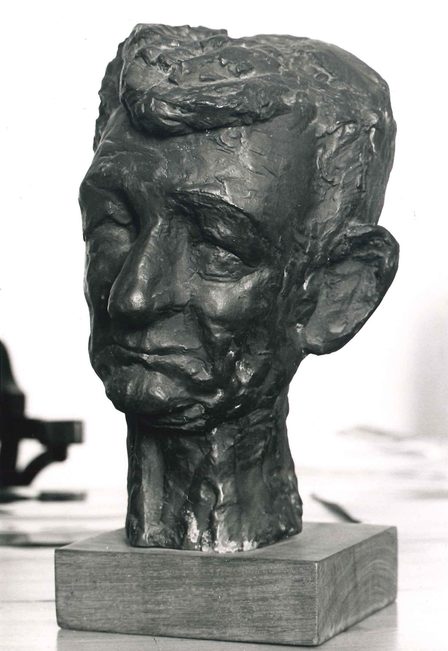 Simon Carmiggelt (1913-1987), 1984, collectie Amsterdam Museum, obj.nr DA 459