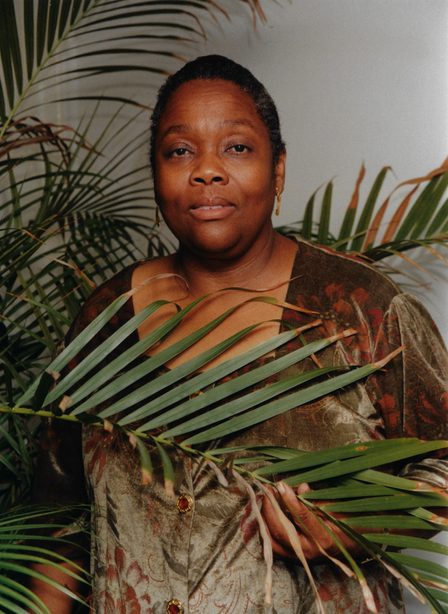 Photo Elfriede Sinester, 1990, photo from family archive