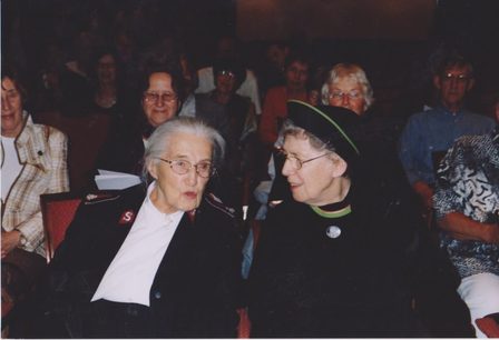 Major Bosshardt and Augustinian Sisters, photo by Riny Reiken