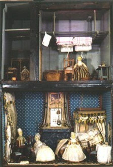Het kleine poppenhuis. Collectie Stedelijk Museum Zutphen