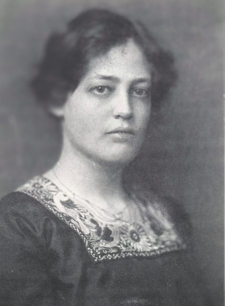 Margaret Kropholler, portret in het zwart-wit