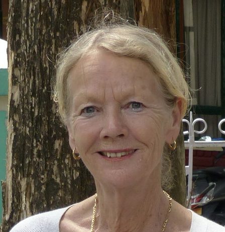 Helena Klitsie in Noord-India, 2018, fotograaf Ria van Wegen