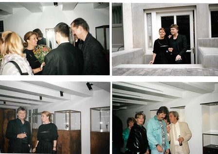 Opening Galerie Louise Smit september 1986 Foto met dank aan Louise Smit©