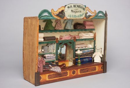 Poppenhuisversie Maison de Meijere collectie Nederlands Openluchtmuseum