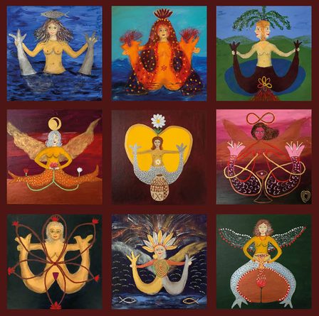 Selmas Sirens made by Selma between 2019-2024, she has made over a hundred of them