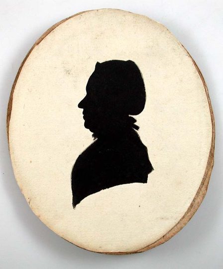 Silhouet Cornelia Maria Elias 1732 1847 18de eeuw Amsterdam Museum bruikleen Backer Stichting