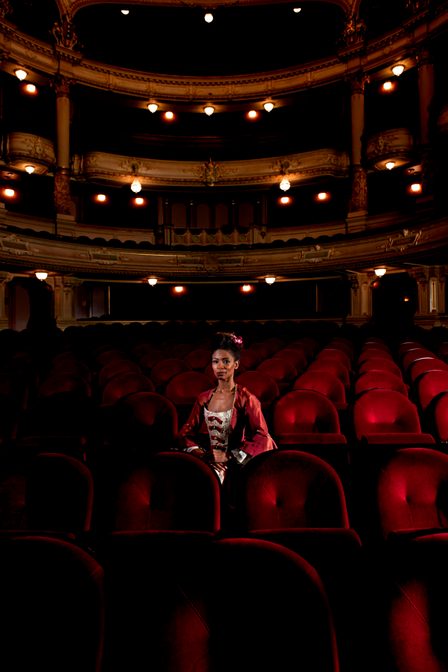 Jörgen Tjon A Fong, Hollandse meesters Her-zien, Sylvana Simons als Elisabeth Samson (2019) Collectie Amsterdam Museum