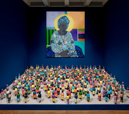 Tyna Adebowale, #MOTHERWOMBproject 2024. Foto: Amsterdam Museum/Gert Jan van Rooij