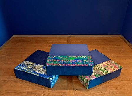 Yamuna Forzani en Celine Hurka, Symbols of Utopia – Dreams, 2024. Foto: Amsterdam Museum/Gert Jan van Rooij