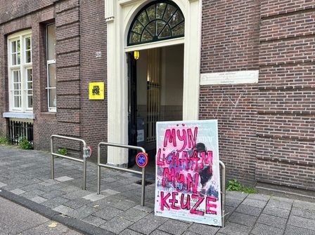 Onderdeel van de interventie 'Onzichtbare Moeder', foto: Bert van de Roemer