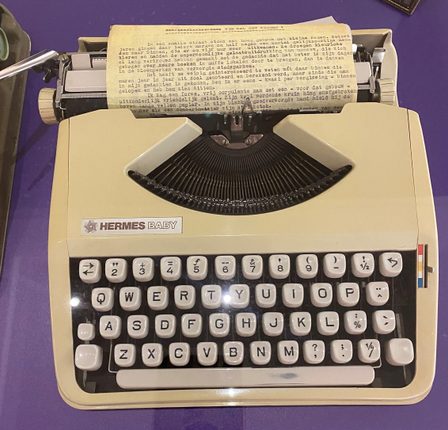 Type machine van Marga Minco, Collectie Literatuurmuseum, Den Haag, foto Yra van Dijk