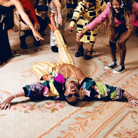 Dansend persoon ballroom