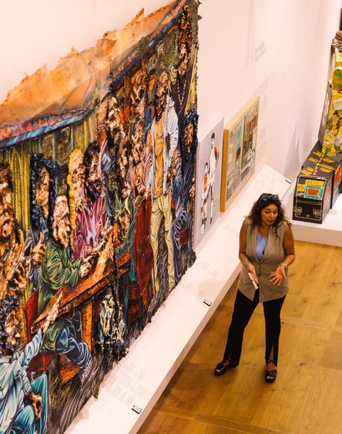 Raqual van haver in museum