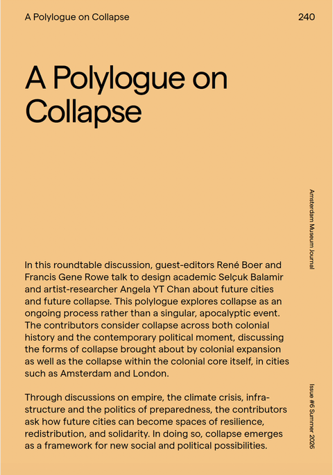 A polylogue on collapse cover