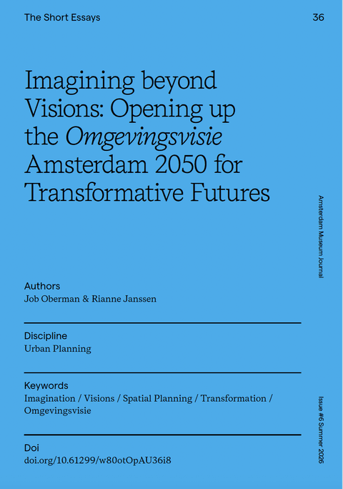 Imagining beyond Visions cover