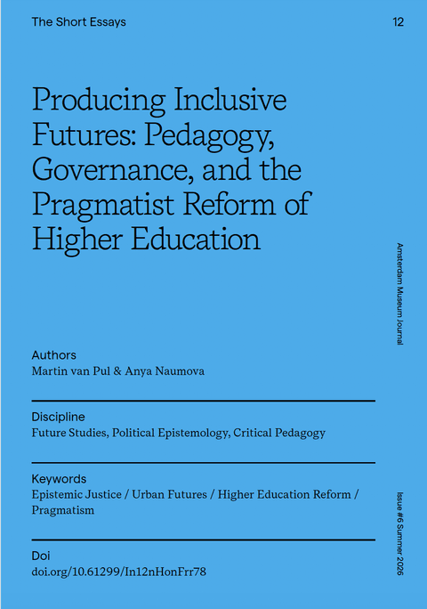 The Pragmatic University cover