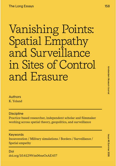 Vanishing Points Control and Surveillance cover