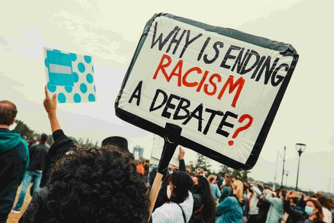 Luciano de Boterman Black Lives Matter protest op de Dam op 1 juni 2020 Amsterdam Museum 8