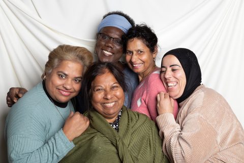 Groepsfoto verbinders vrouwen van Amsterdam Noord