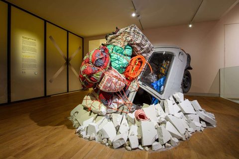 Kunstwerk auto Refresh Amsterdam