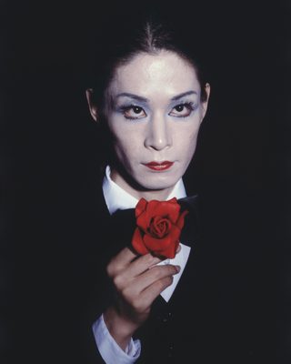 Julia with Rose N.D. © Erika Yasuda (1979-1984)