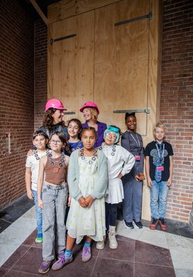 Kinderbesturen stad en museum, foto Francoise Bolechowski