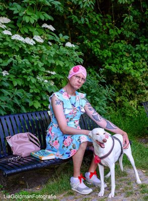 Individueel portret - Lia Goldman - Robin met Kumi.