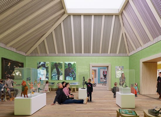 Kindermuseum in het nieuwe Amsterdam Museum door Absent Matter
