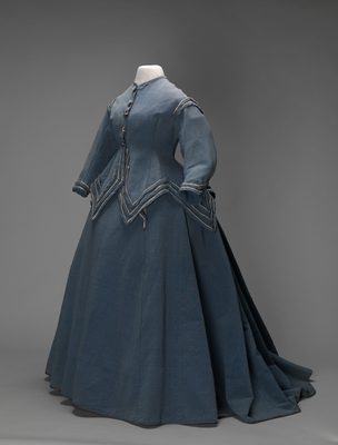 Twee-delige japon, ca. 1865, Amsterdam Museum