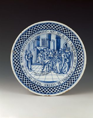 Schotel, door Willem Jansz. Verstraeten, 1651, Amsterdam Museum