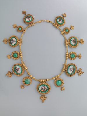 Foedraal voor twaalf tafelcouverts en twaalf tafelmessen, 1807, Amsterdam Museum