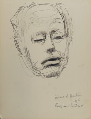 Constance Wibaut, sketch sculpture Bernard Haitink, Amsterdam Museum collection