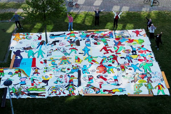 Street art project Wildemanbuurt, fotograaf Gabrielle Bruggeling.
