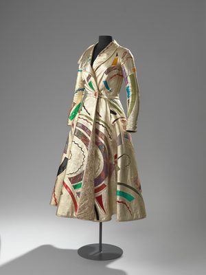 Coat Byzanthium Fong Leng, worn by Mathilde Willink, AM collection.